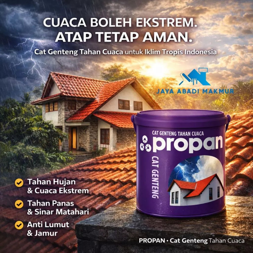 Propan Cat Genteng 20 kg -/ Katalog Propan Cat Genteng / Warna Custom / Propan Tinting