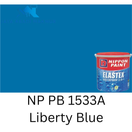 Nippon Paint Elastex Waterproof 3 in 1 1 kg / Cat Pelapis Anti Bocor / Warna Ready Pack