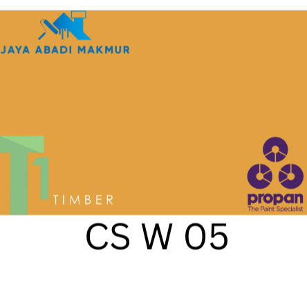Propan Woodstain 633 Gloss 1 Liter / Cat Politur Waterbased / Warna Custom / Propan Tinting