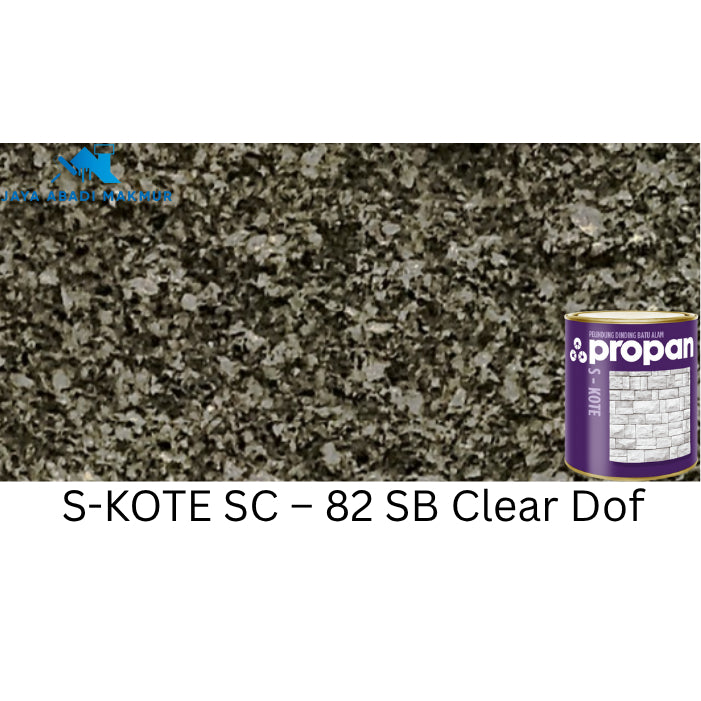 PROPAN 0.9L  S-KOTE Cat Batu Alam  Candi  Bata - Coating Pelindung Anti Lumut & Jamur [Gloss  Doff]