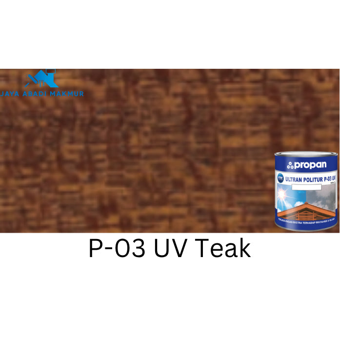Propan Ultran Politur P-03 1 Liter / Cat Politur Kayu Anti UV Eksterior