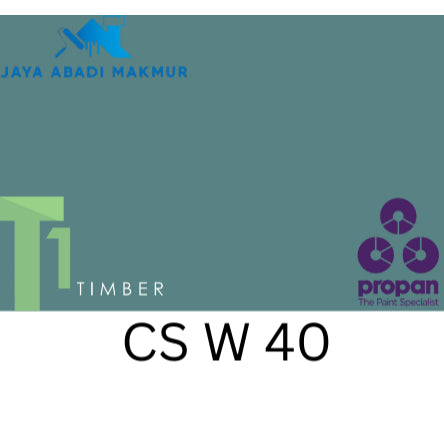 Propan Woodstain 633 Gloss 1 Liter / Cat Politur Waterbased / Warna Custom / Propan Tinting