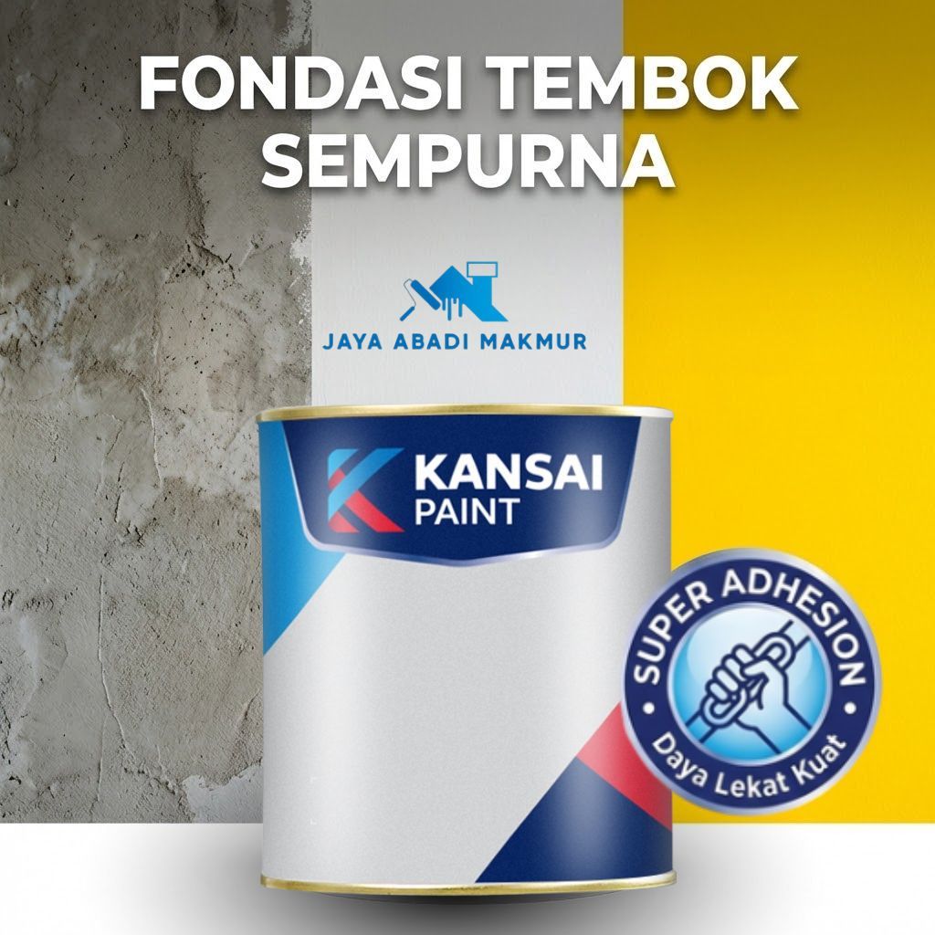 Kansai Base Coat 25 Kg - Cat Dasar Tembok Anti Alkali - Primer Interior & Eksterior Original