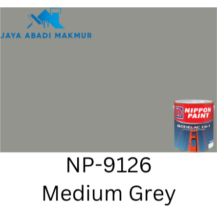 NIPPON PAINT Bodelac 2-in-1 Anti Karat 16 kg - Cat Besi Dasar & Finish Soft Matt - Cat Pagar Besi Tahan Cuaca/ Warna Custom