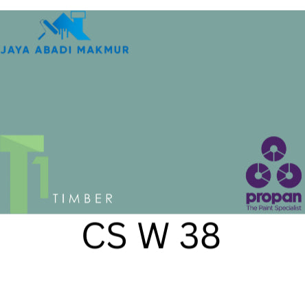 Propan Woodstain 633 Gloss 1 Liter / Cat Politur Waterbased / Warna Custom / Propan Tinting
