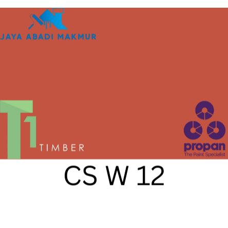 Propan Woodstain 633 Gloss 1 Liter / Cat Politur Waterbased / Warna Custom / Propan Tinting