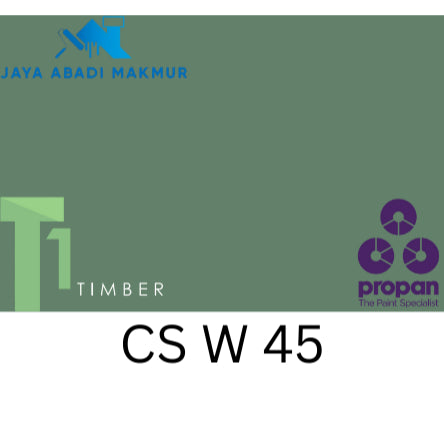 Propan Woodstain 633 Gloss 1 Liter / Cat Politur Waterbased / Warna Custom / Propan Tinting