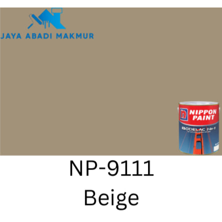 NIPPON PAINT Bodelac 2-in-1 Anti Karat 16 kg - Cat Besi Dasar & Finish Soft Matt - Cat Pagar Besi Tahan Cuaca/ Warna Custom