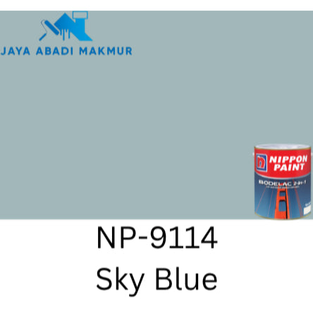 NIPPON PAINT Bodelac 2-in-1 Anti Karat 16 kg - Cat Besi Dasar & Finish Soft Matt - Cat Pagar Besi Tahan Cuaca/ Warna Custom