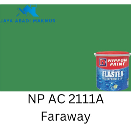 Nippon Paint Elastex Waterproof 3 in 1 1 kg / Cat Pelapis Anti Bocor / Warna Ready Pack