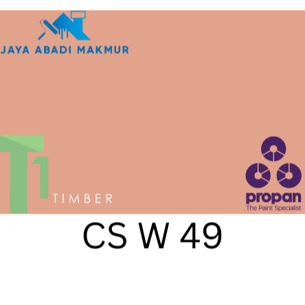 Propan Woodstain 633 Gloss 1 Liter / Cat Politur Waterbased / Warna Custom / Propan Tinting