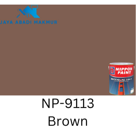 NIPPON PAINT Bodelac 2-in-1 Anti Karat 16 kg - Cat Besi Dasar & Finish Soft Matt - Cat Pagar Besi Tahan Cuaca/ Warna Custom