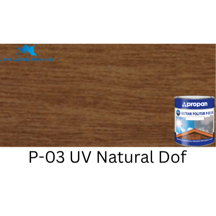 Propan Ultran Politur P-03 1 Liter / Cat Politur Kayu Anti UV Eksterior