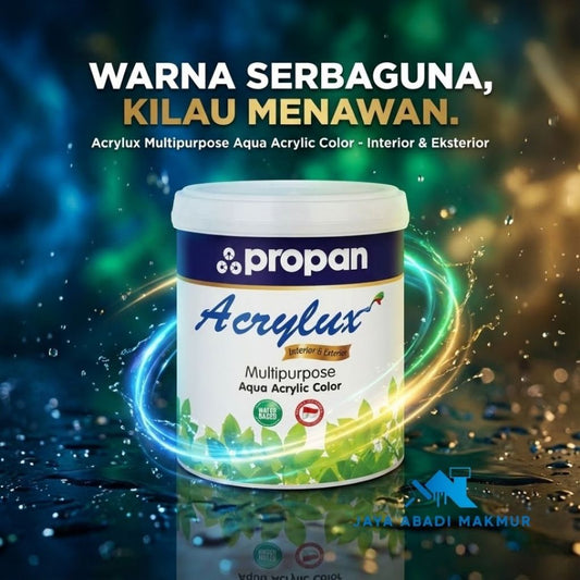 Propan ACRYLUX Cat Duco Waterbased Interior Eksterior Kayu Besi Serbaguna 0.9 kg / Cat Dasar Duco Waterbased