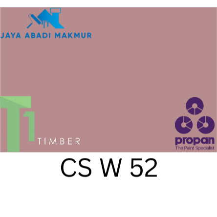 Propan Woodstain 633 Gloss 1 Liter / Cat Politur Waterbased / Warna Custom / Propan Tinting