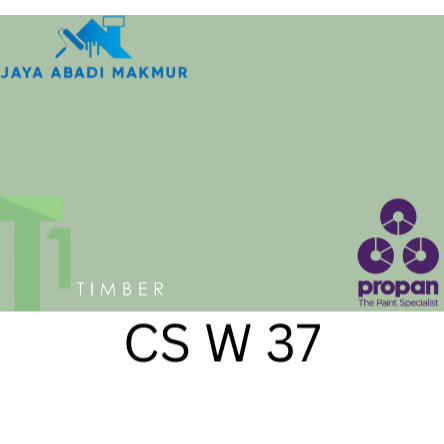 Propan Woodstain 633 Gloss 1 Liter / Cat Politur Waterbased / Warna Custom / Propan Tinting