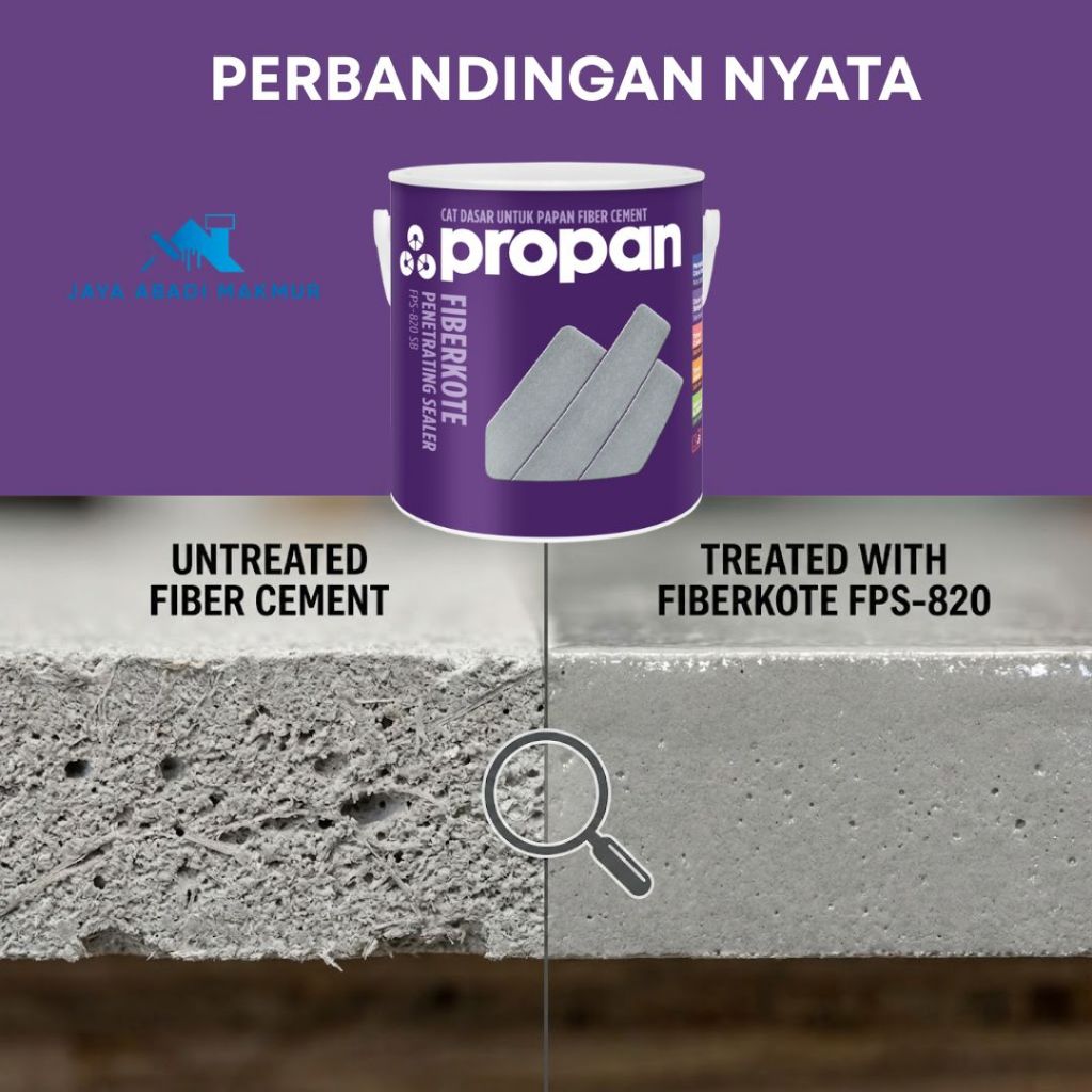 Fiberkote Penetrating Sealer FPS-820 - Cat Dasar GRC / Fiber Cement Anti Alkali (1L & 2.5L)