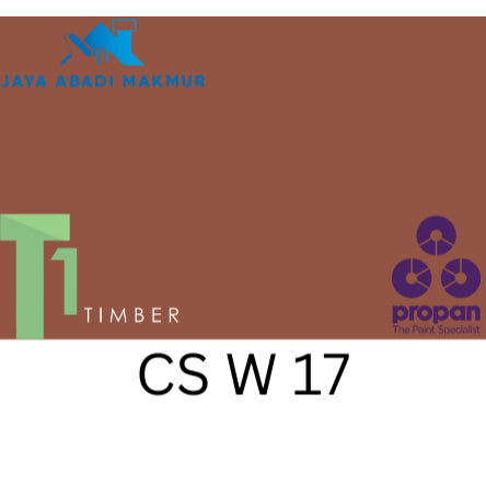 Propan Woodstain 633 Gloss 1 Liter / Cat Politur Waterbased / Warna Custom / Propan Tinting
