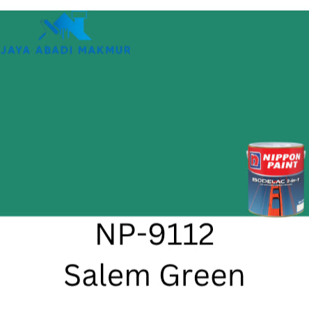 NIPPON PAINT Bodelac 2-in-1 Anti Karat 16 kg - Cat Besi Dasar & Finish Soft Matt - Cat Pagar Besi Tahan Cuaca/ Warna Custom