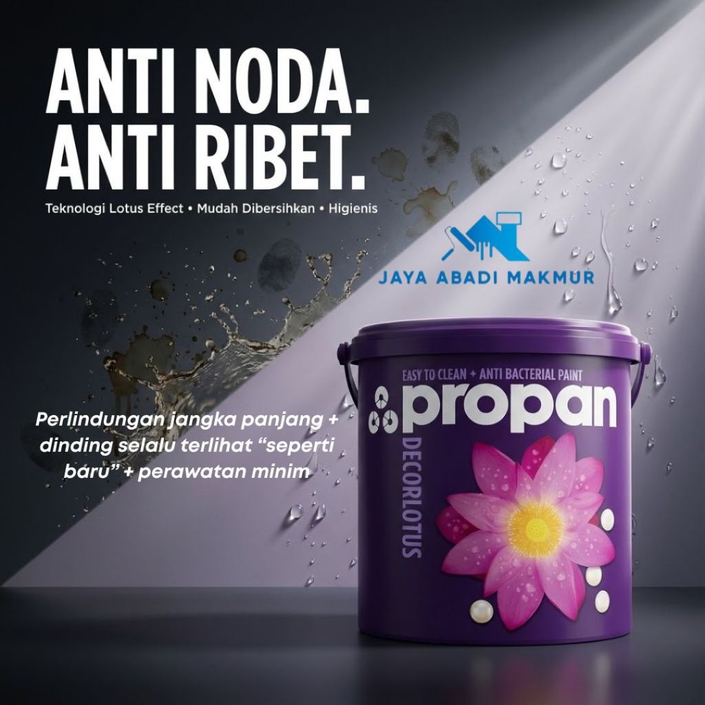 Propan Decorlotus DLI-480 2.5 Liter  Cat Interior Anti Noda & Anti Bakteri  - Katalog Propan 1232 Colour Fashion- Et 2
