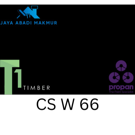 Propan Woodstain 633 Gloss 1 Liter / Cat Politur Waterbased / Warna Custom / Propan Tinting