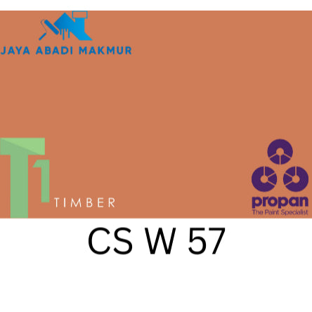 Propan Woodstain 633 Gloss 1 Liter / Cat Politur Waterbased / Warna Custom / Propan Tinting