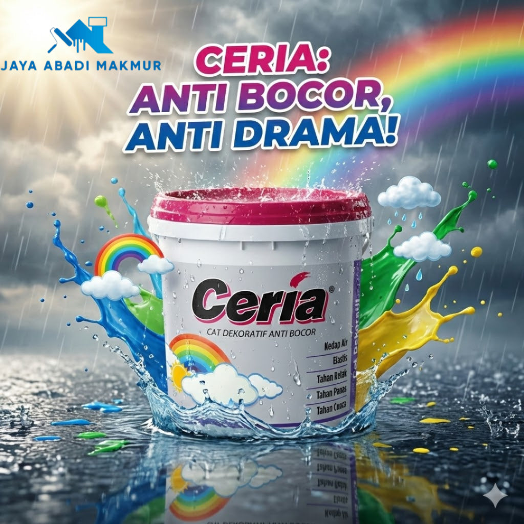 Propan CERIA CR-6000 20 kg Cat Tembok Eksterior Anti Bocor/Cat Tinting / Katalog Ceria 6000