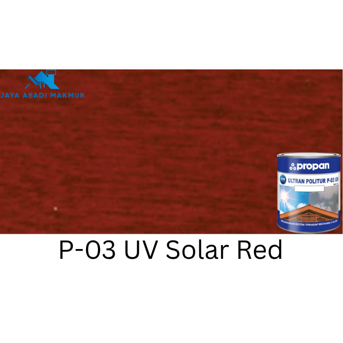 Propan Ultran Politur P-03 1 Liter / Cat Politur Kayu Anti UV Eksterior