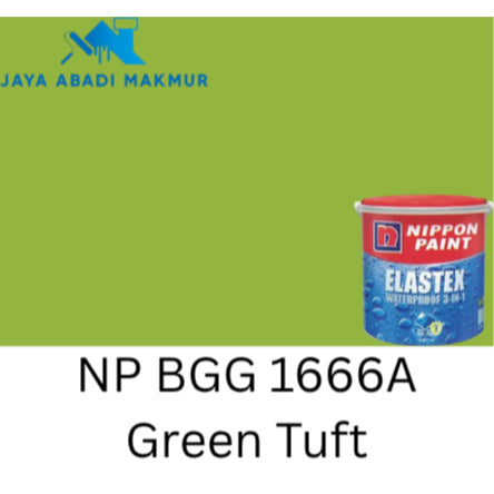 Nippon Paint Elastex Waterproof 3 in 1 1 kg / Cat Pelapis Anti Bocor / Warna Ready Pack