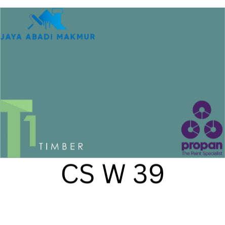 Propan Woodstain 633 Gloss 1 Liter / Cat Politur Waterbased / Warna Custom / Propan Tinting