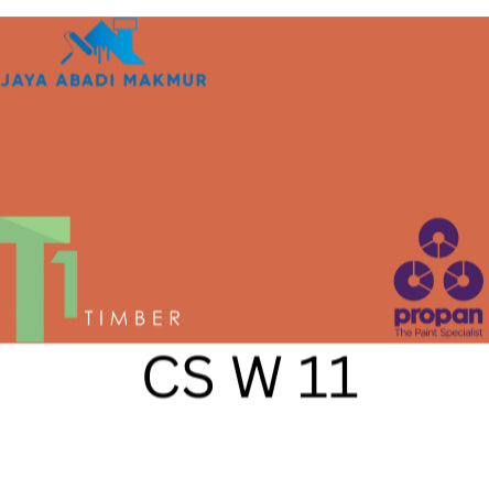 Propan Woodstain 633 Gloss 1 Liter / Cat Politur Waterbased / Warna Custom / Propan Tinting