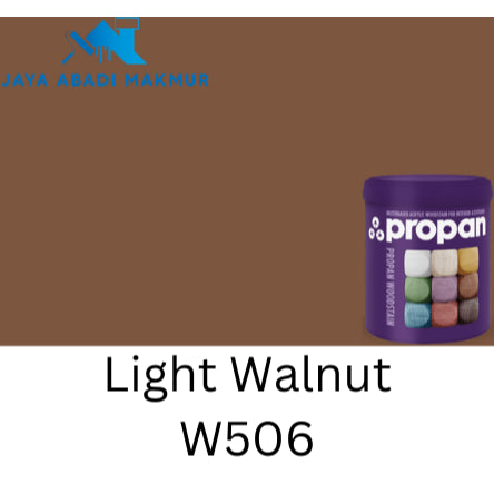 Propan Woodstain 633 Gloss 1 Liter / Cat Politur Waterbased / Warna Custom / Propan Tinting