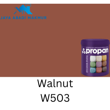 Propan Woodstain 633 Gloss 1 Liter / Cat Politur Waterbased / Warna Custom / Propan Tinting