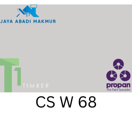 Propan Woodstain 633 Gloss 1 Liter / Cat Politur Waterbased / Warna Custom / Propan Tinting
