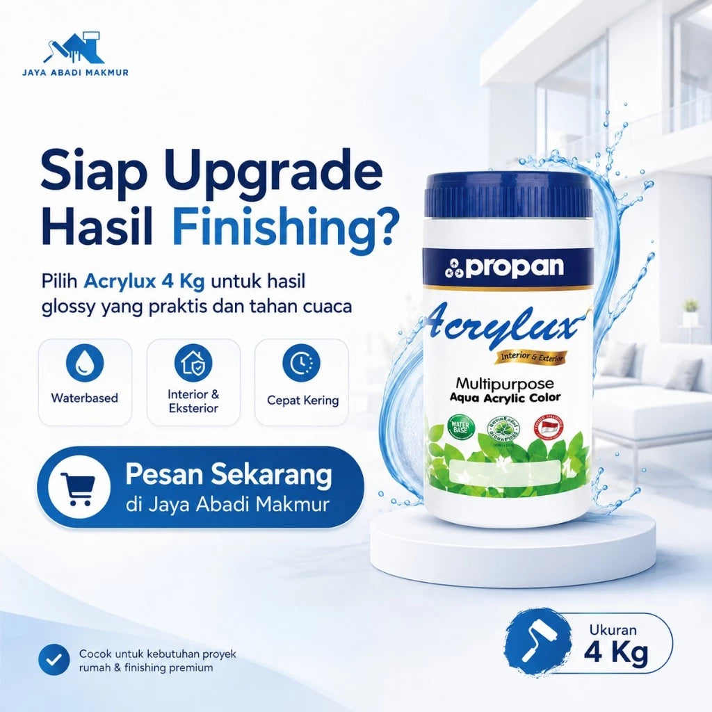 Propan Acrylux AAC 955 Gloss 4 kg / KATALOG PROPAN / Warna Custom / Propan Tinting - PROPAN ECO SERIES