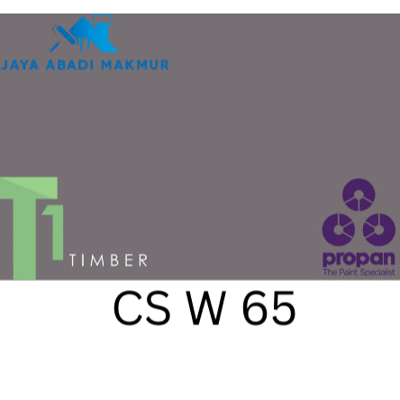 Propan Woodstain 633 Gloss 1 Liter / Cat Politur Waterbased / Warna Custom / Propan Tinting