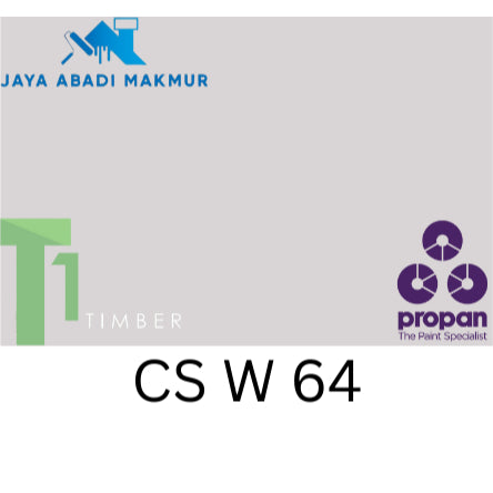 Propan Woodstain 633 Gloss 1 Liter / Cat Politur Waterbased / Warna Custom / Propan Tinting