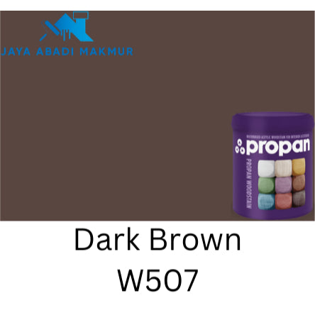 Propan Woodstain 633 Gloss 1 Liter / Cat Politur Waterbased / Warna Custom / Propan Tinting