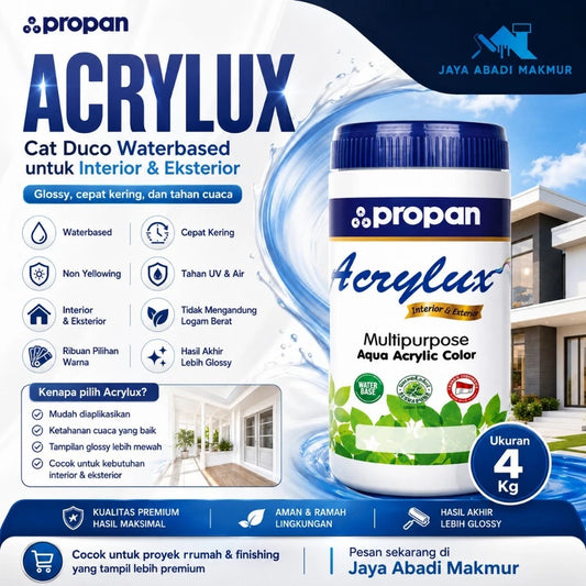 Propan Acrylux AAC 955 Gloss 4 kg / KATALOG PROPAN / Warna Custom / Propan Tinting - PROPAN ECO SERIES