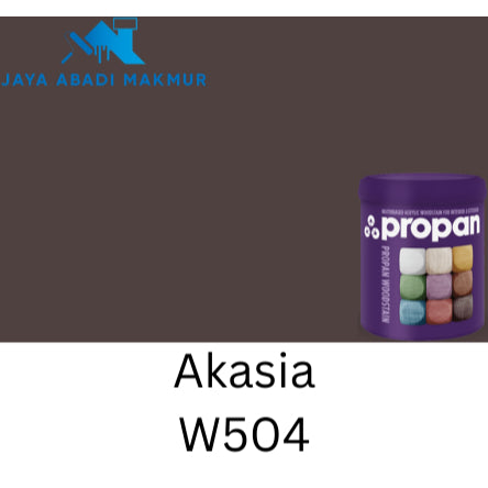 Propan Woodstain 633 Gloss 1 Liter / Cat Politur Waterbased / Warna Custom / Propan Tinting