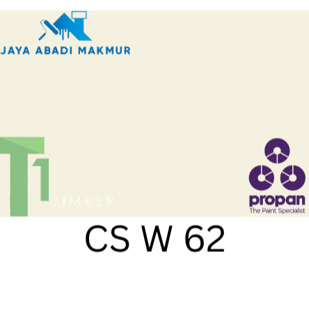 Propan Woodstain 633 Gloss 1 Liter / Cat Politur Waterbased / Warna Custom / Propan Tinting