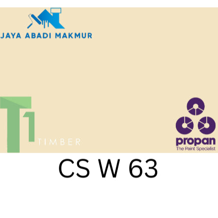 Propan Woodstain 633 Gloss 1 Liter / Cat Politur Waterbased / Warna Custom / Propan Tinting