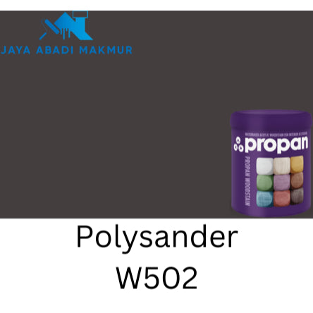 Propan Woodstain 633 Gloss 1 Liter / Cat Politur Waterbased / Warna Custom / Propan Tinting